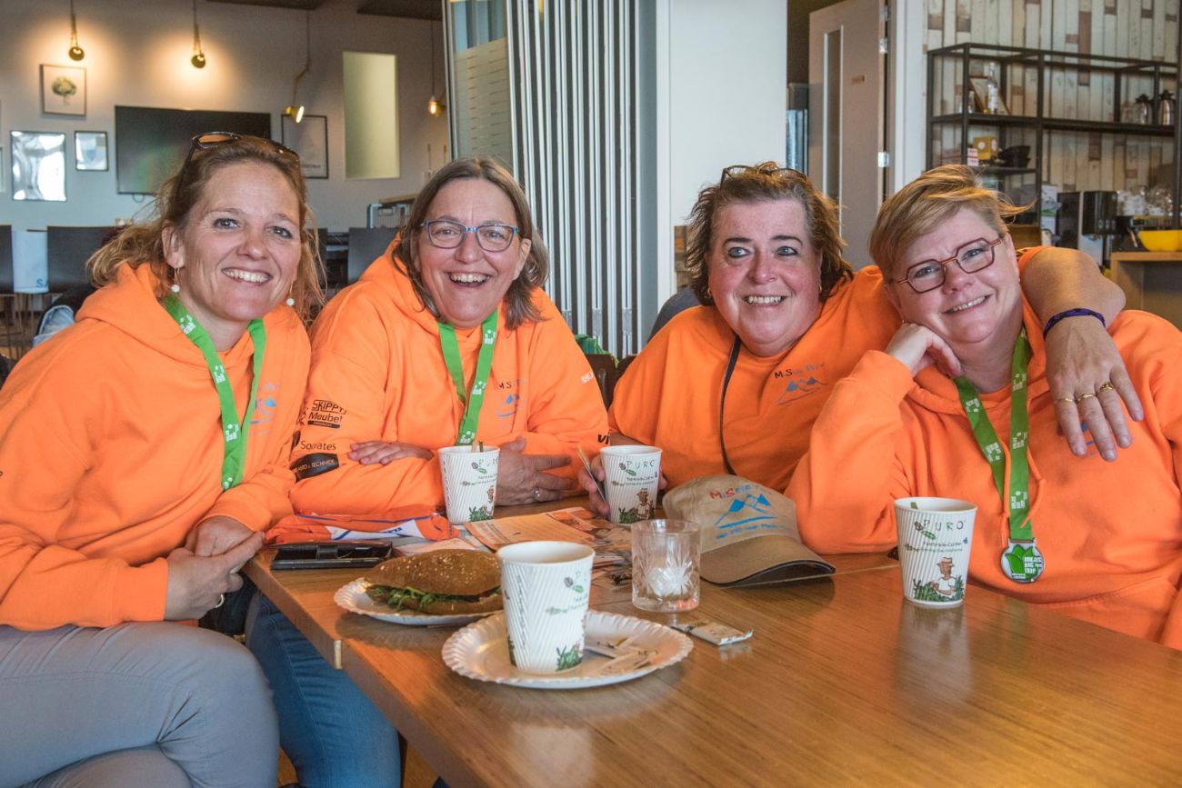 Jojanneke, Carla, Conny en Muk