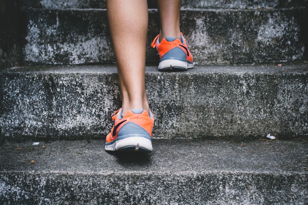 Sporten door te hardlopen