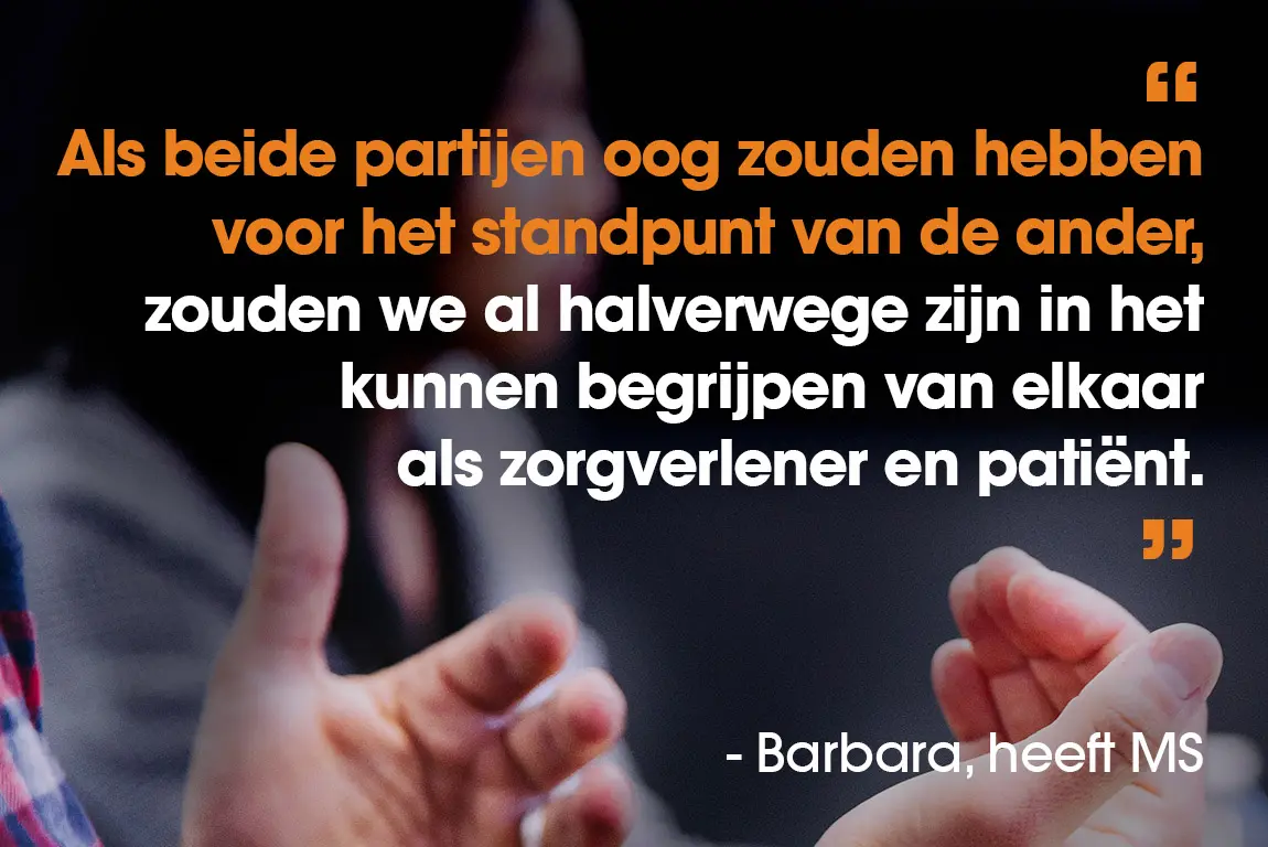 Oog voor standpunt van de ander